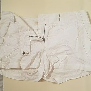 White J. Crew Shorts